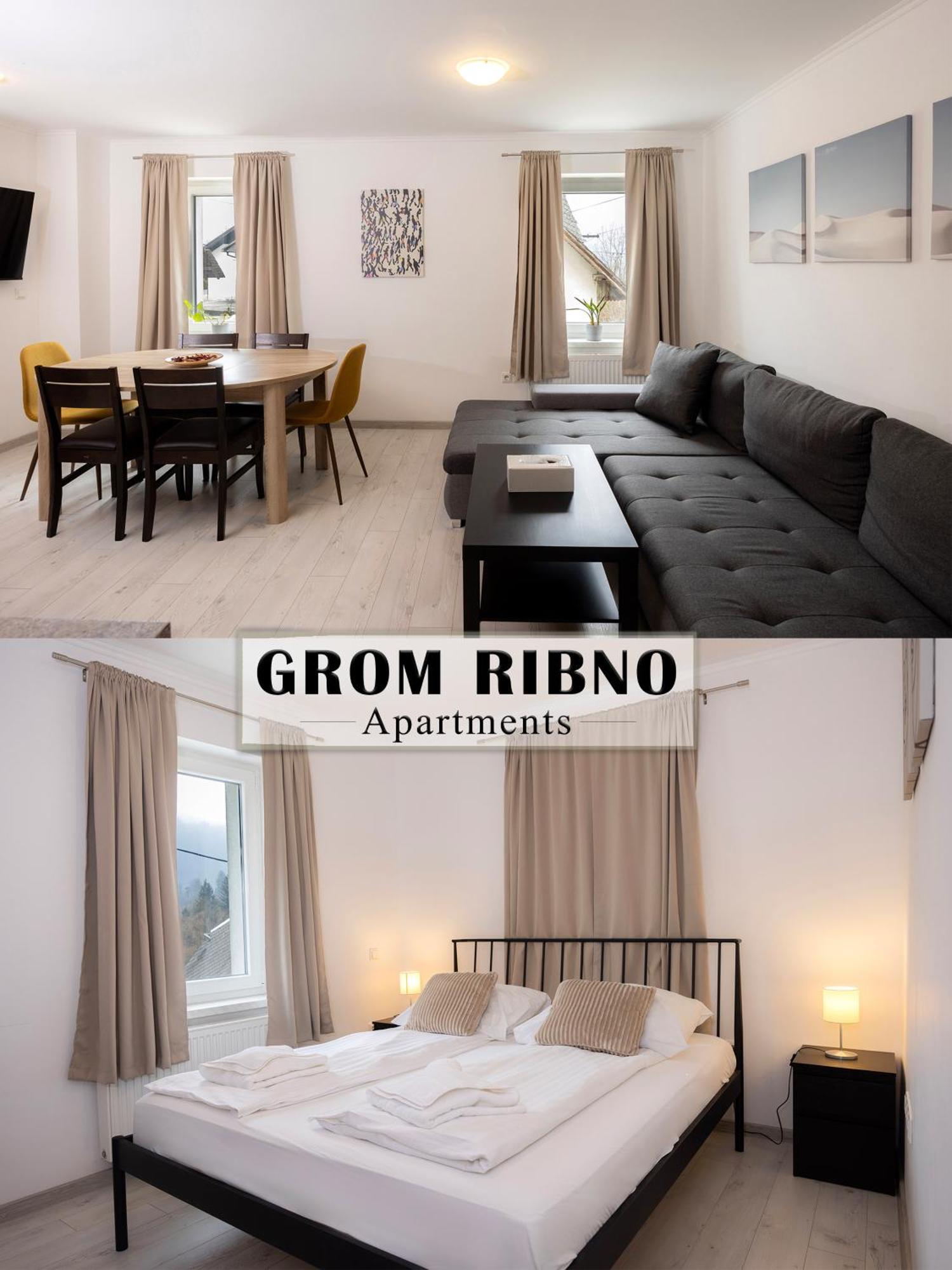 Grom Ribno Apartments เบลด ภายนอก รูปภาพ